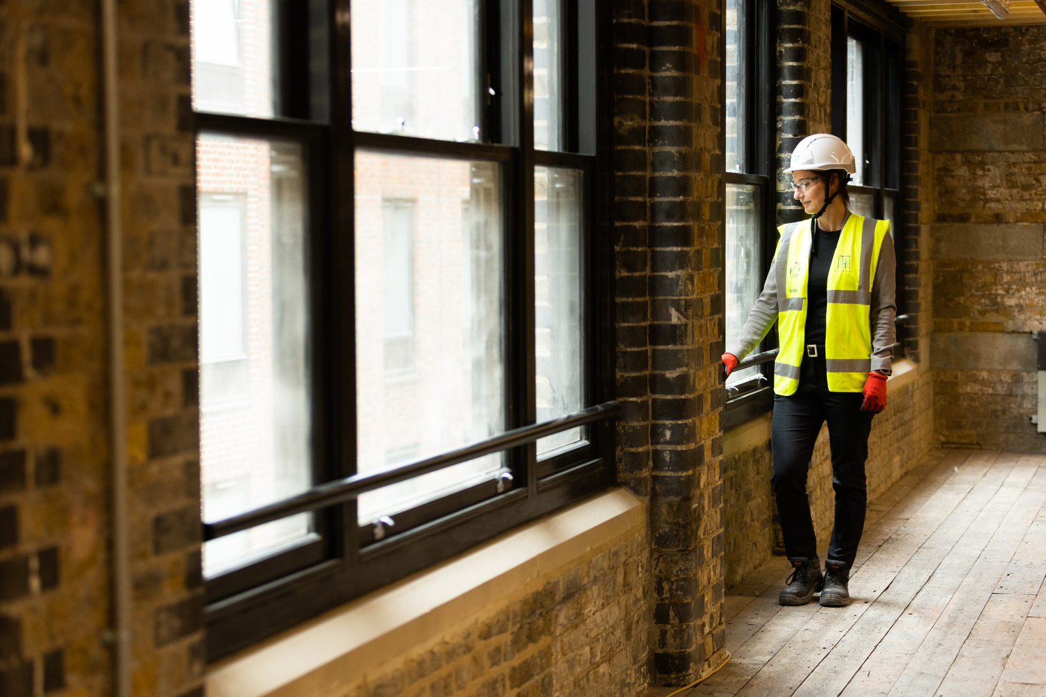 Construction manager portraits