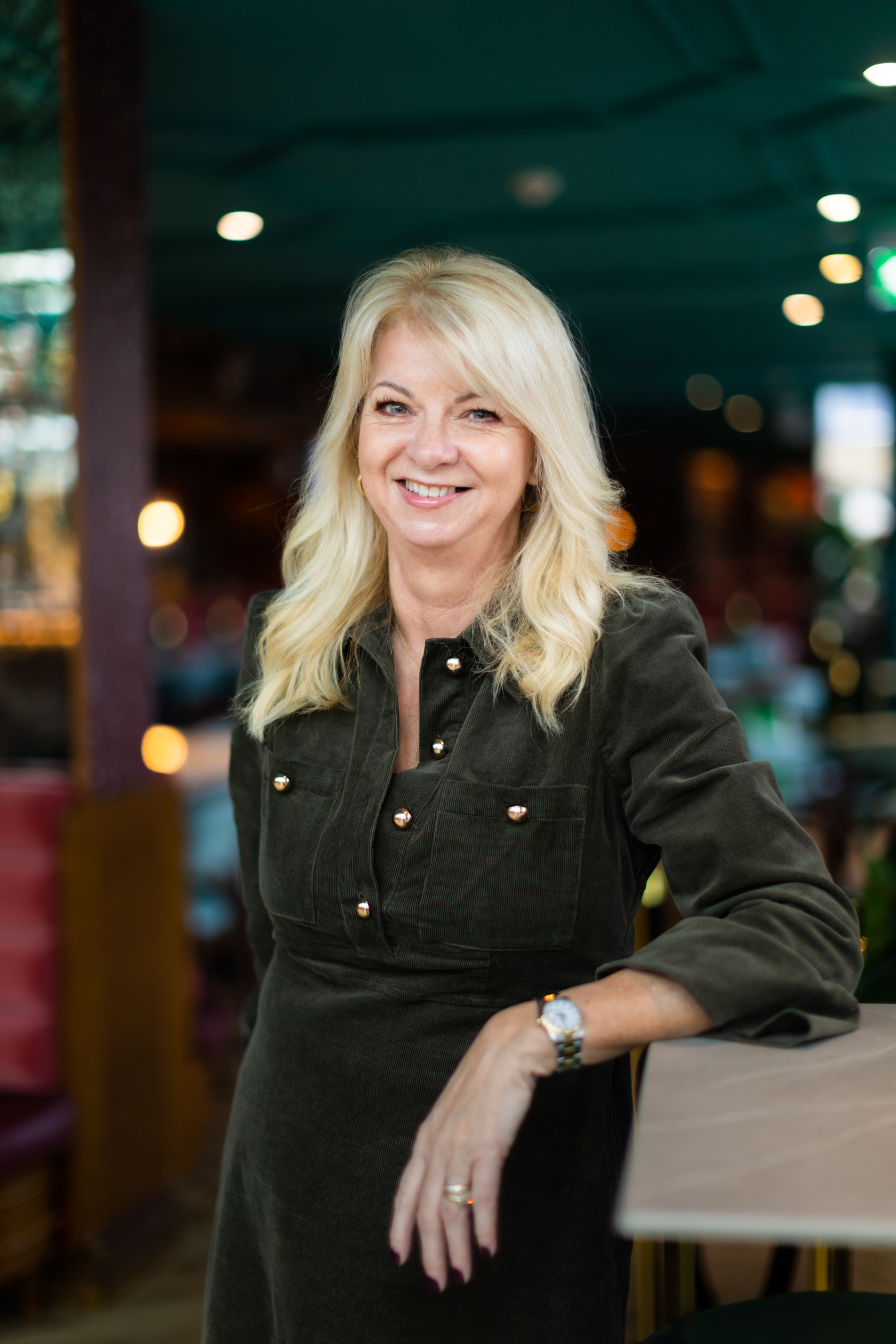 personal brand photo of body language expert taken in London hotel